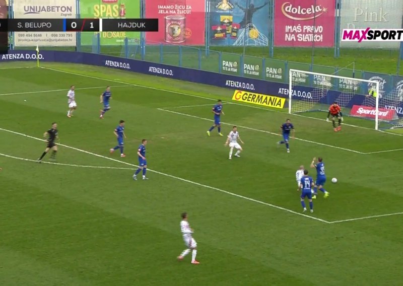 Je li Hajduk oštećen za penal u zadnjoj minuti? Pogledajte majstoriju Kalika