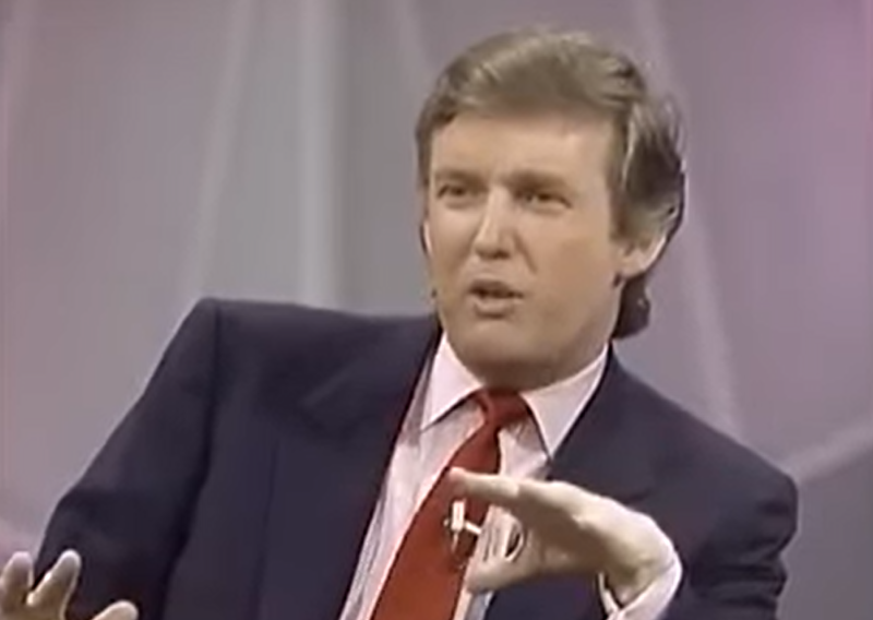 Poslušajte intervju Donalda Trumpa iz 1988. godine: Ono što je tad govorio, danas je ostvario