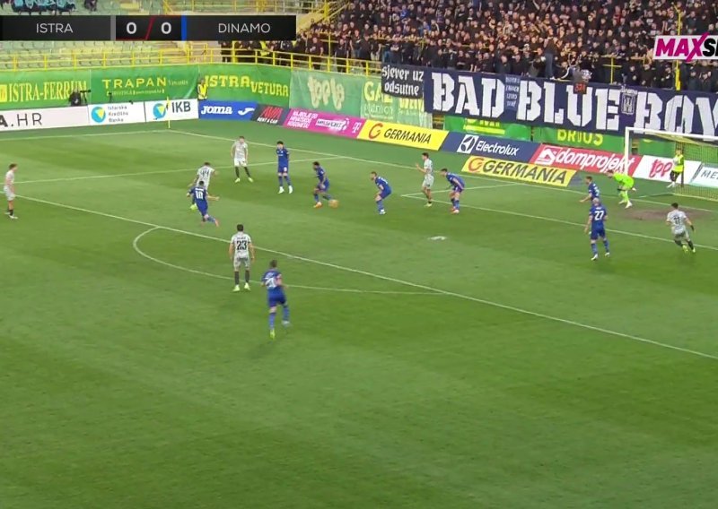 Šok za Dinamo! Pogledajte gol za vodstvo Istre