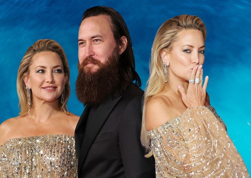 Pali su i poljupci: Kate Hudson u rijetkom pojavljivanju sa zaručnikom