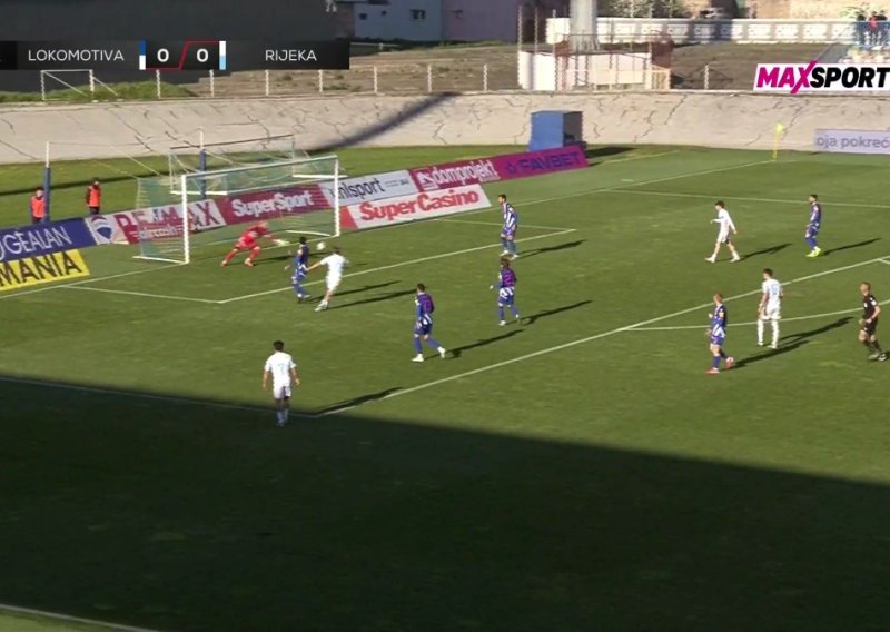 Pogledajte sjajan gol Fruka kojim Rijeka nastavlja mrtvu trku s Hajdukom