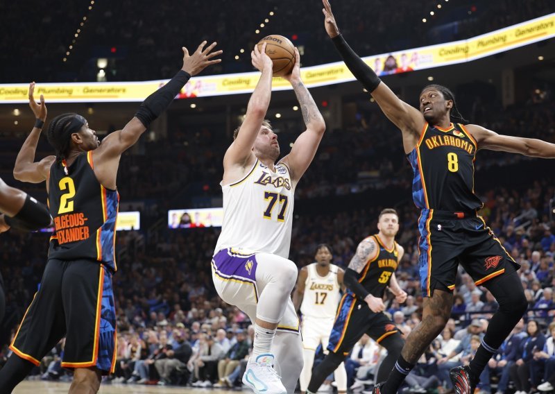 LA Lakersi predvođeni Lukom Dončićem pregazili Oklahomu