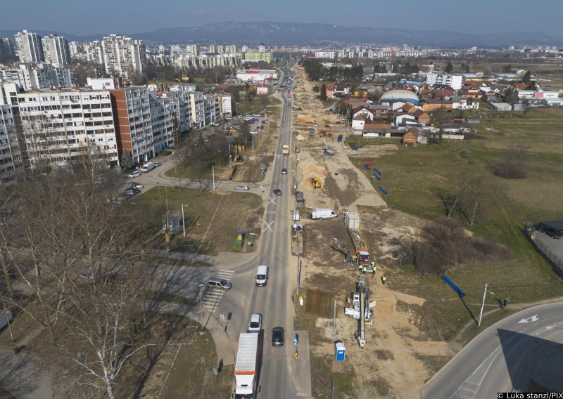 Pogledajte radove iz zraka: Gradi se novi ulaz u Zagreb