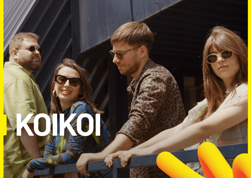 Energična glazbena četvorka KOIKOI pridružuje se lineupu INmusic festivala