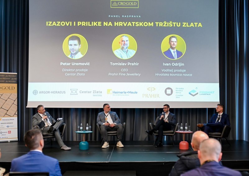 Hrvatska kovnica novca na prestižnoj CROGOLD 2025 konferenciji o zlatu