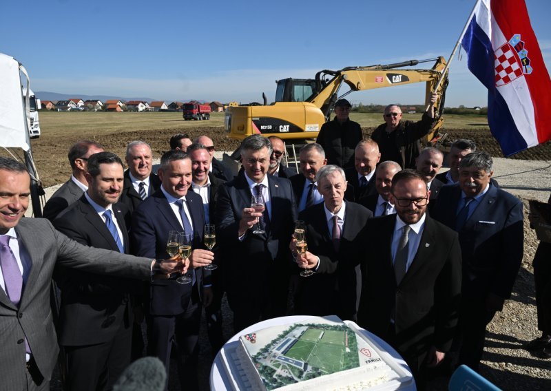 Premijer Andrej Plenković svečano otvorio izgradnju kampa hrvatske reprezentacije