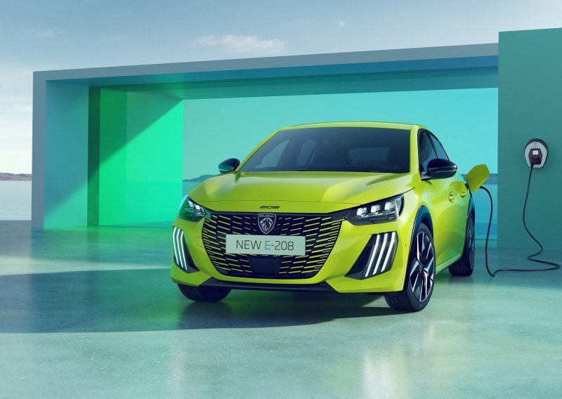 Peugeot optimizirao E-208: Doseg do 433 km, planer putovanja i Vehicle to Load (V2L)