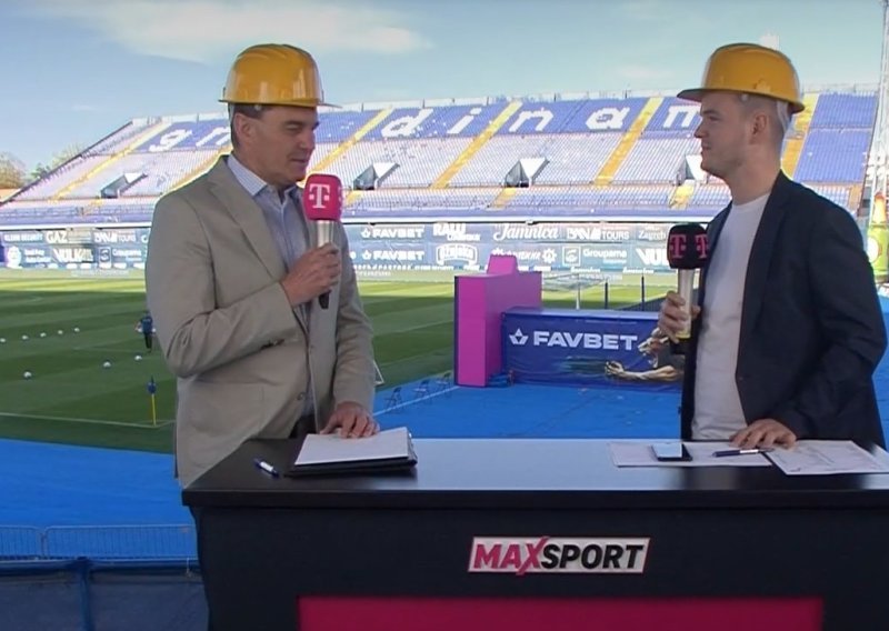 Pogledajte kako su MAXSportovi voditelji Toplak i Cmrečnjak stali pred kamere