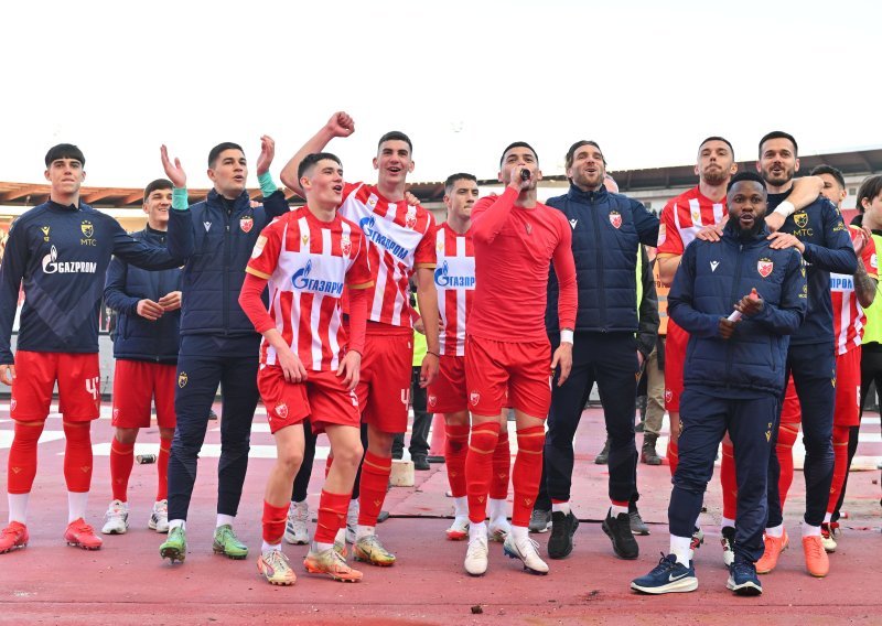 Zvezda nakon pobjede dodatno ponizila Partizan i reprezentativca Srbije: 'Samo zato što je protiv Vučića'