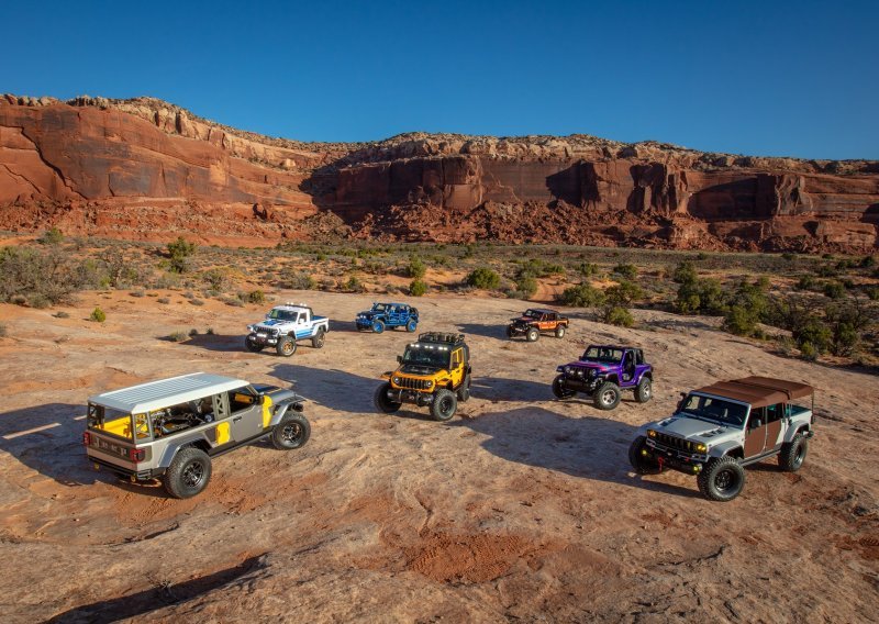 Jeep nastupa na uskršnjem festivalu off-roada: Sedam novih koncepata koje treba doživjeti