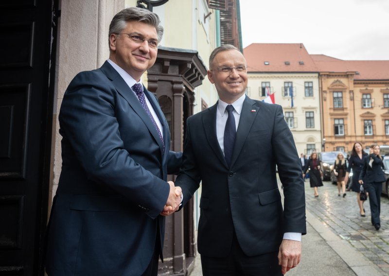 Plenković se sastao s poljskim predsjednikom Dudom; jedna tema dominirala sastankom