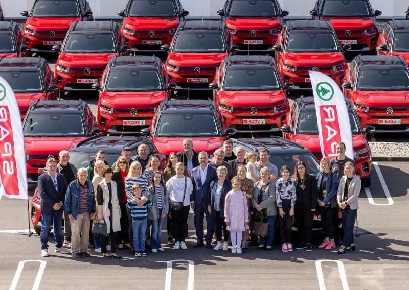 SPAR podijelio 20 automobila pobjednicima velike rođendanske nagradne igre