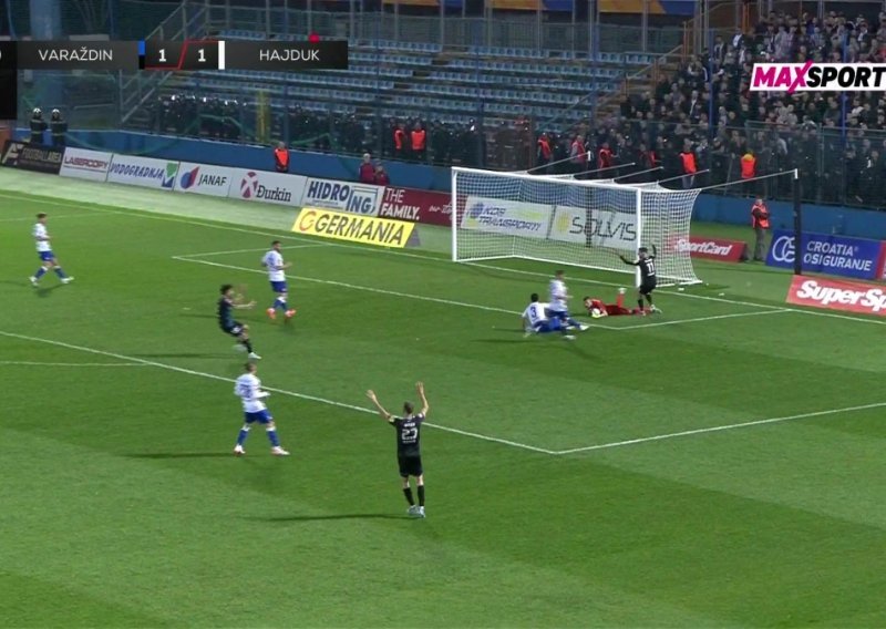 Evo što je Skomina rekao o spornom indirektu! Je li Varaždin oštećen protiv Hajduka?