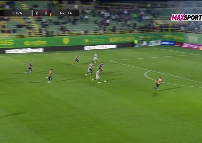 Pogledajte najljepšu akciju sezone! Ne, ovo nije Arsenal, ovo je strašna Istra protiv Rijeke