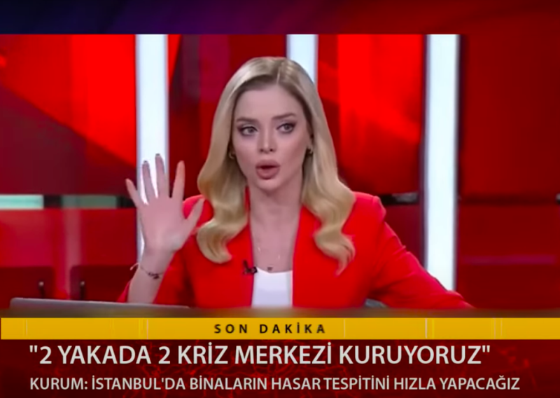 Pogledajte reakciju CNN-ove voditeljica u trenutku kada je potres pogodio Tursku