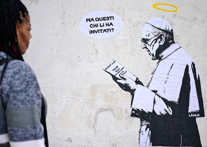 Osvanuo mural posvećen papi Franji: Evo što se on na njemu zapitao