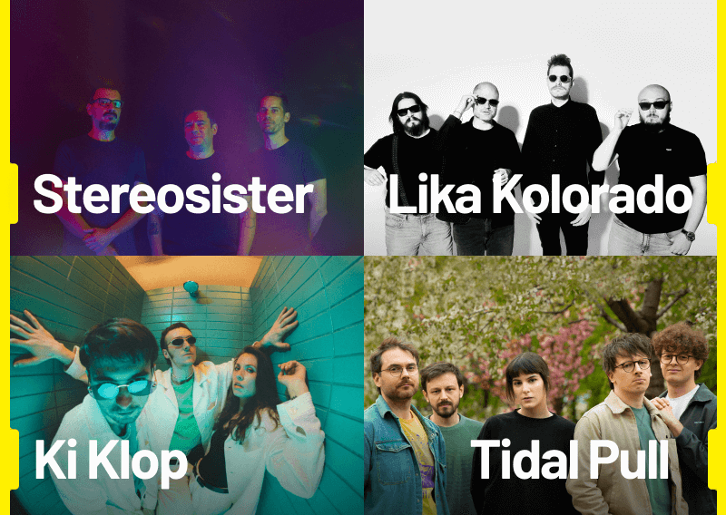 Domaći bendovi Ki Klop, Tidal Pull, Lika Kolorado i stereosister nova imena 17. INmusica
