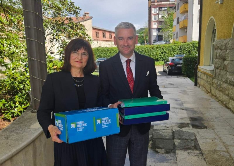 Istarski župan Miletić ide u bitku za još jedan mandat, danas predao potpise