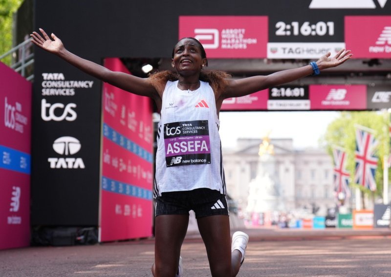 Sjajna Etiopljanka u Londonu oborila svjetski rekord u maratonu