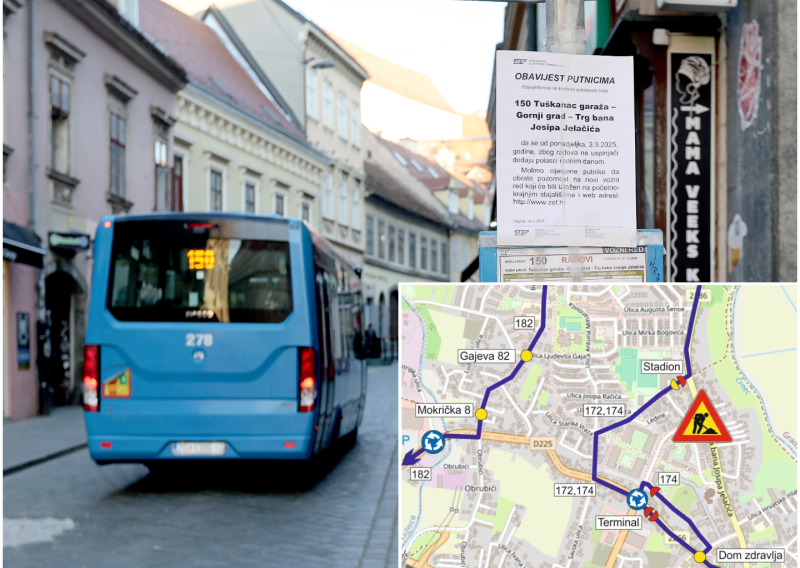 ZET objavio da mijenja trase triju autobusnih linija: Objavili nove pravce