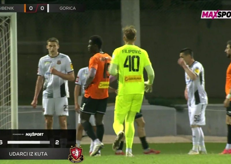 Pogledajte kako je golman Šibenika otišao u napad i umalo zabio gol u zadnjoj sekundi