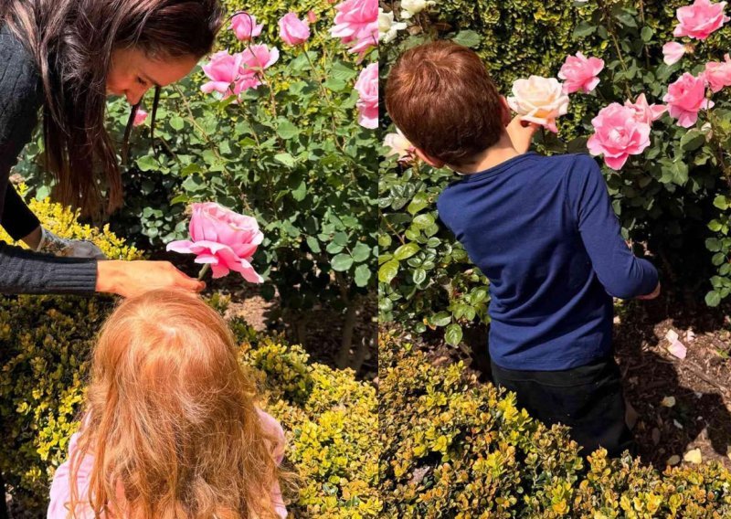 Internet 'gori' nakon što je Meghan objavila fotografije djece koja su 'povukla' na oca