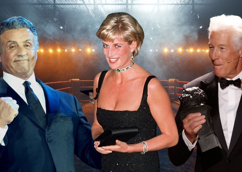 Zbog princeze Diana umalo su se potukli Sylvester Stallone i Richard Gere