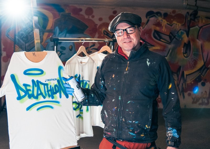 Krešimir Golubić – dio kolektiva Graffiti na Gradele sprejom piše lijepu humanitarnu priču