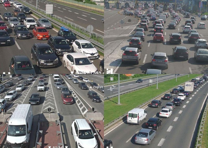 Krenule gužve na cestama zbog produženog vikenda, policija izdala upozorenja