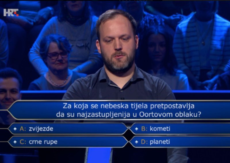 Odustao na pitanju za 18.000 eura; znate li vi točan odgovor?