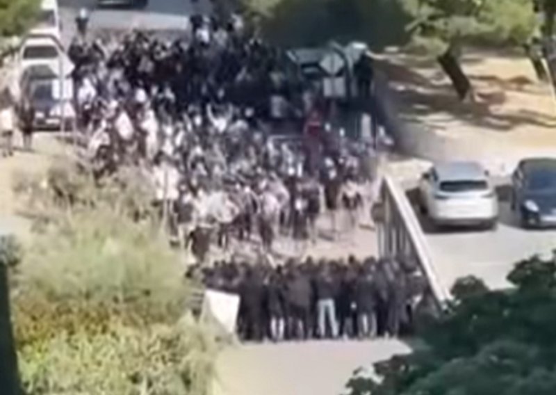 Pogledajte kako je počeo obračun Torcide i Bad Blue Boysa jutros u Splitu