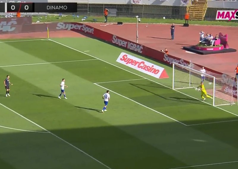Pogledajte bizaran gol kojim je Dinamo poveo protiv Hajduka; opet je Lučić krivac