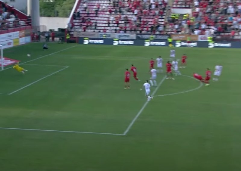 Pogledajte spektakularan gol bivšeg hajdukovca u 95. minuti derbija; vjerojatno je donio titulu Zrinjskom