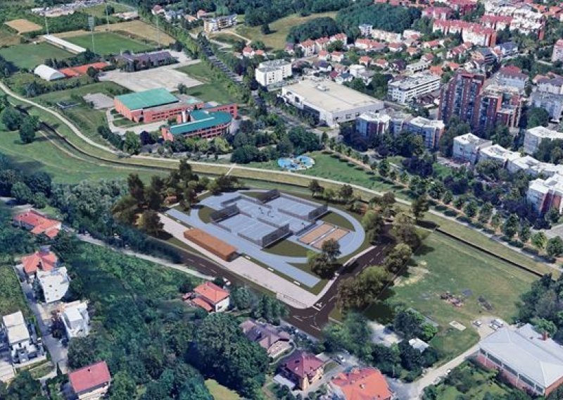 Grad Zagreb gradi novi sportski centar u Sesvetama: Četiri igrališta, boćališta i atletska staza