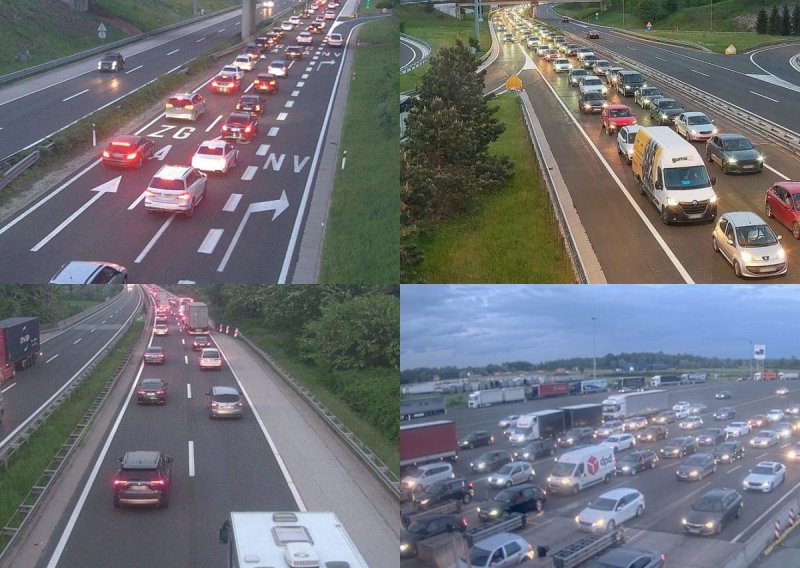Gužve na hrvatskim cestama: Vozi se u kolonama zbog povratka s produženog vikenda