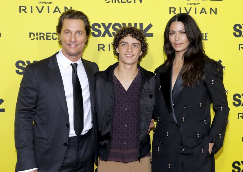 Matthew McConaughey i njegova Camilla ne skrivaju ponos na talentiranog sina