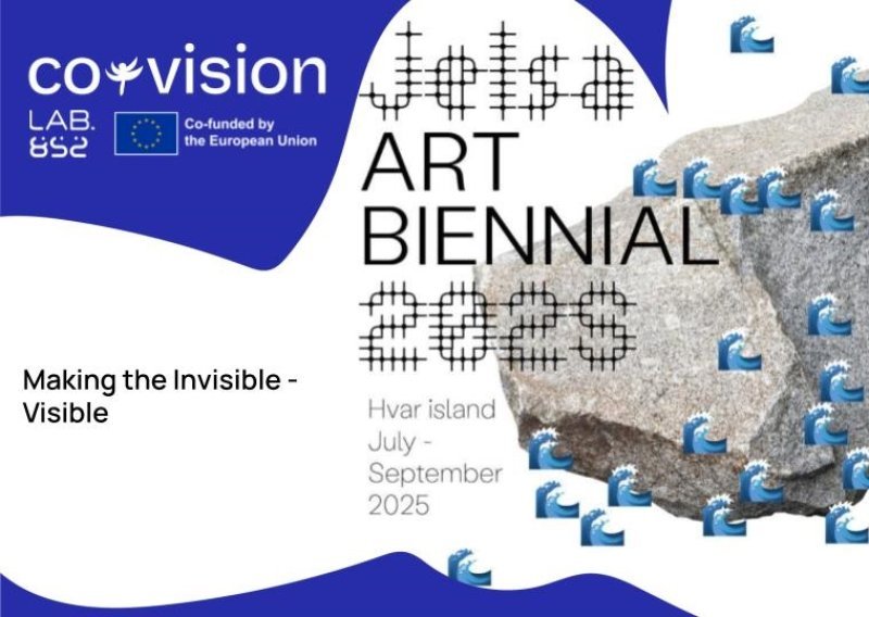 Jelsa Art Bijenale 2025 čini nevidljivo vidljivim