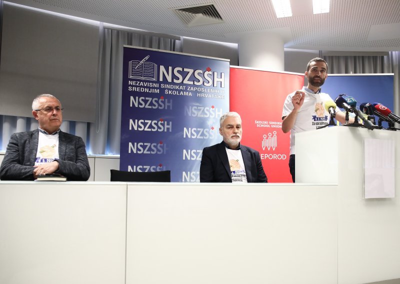 Obrazovni sindikati pozvali građane da im se pridruže na velikom prosvjedu u Zagrebu
