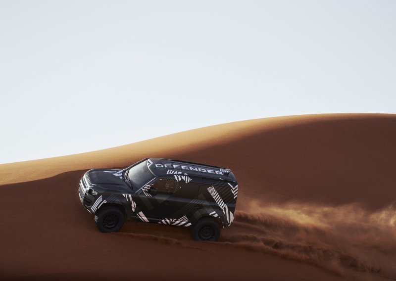 Land Rover Defender Dakar D7X-R završio prva testiranja: Zvjezdana posada za reli Dakar i W2RC prvenstvo