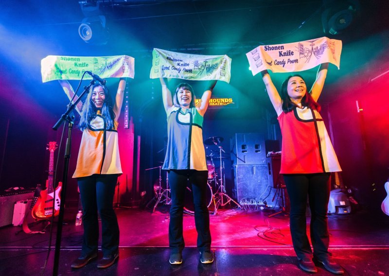 Japanski pop-punk trio Shonen Knife stiže u Močvaru