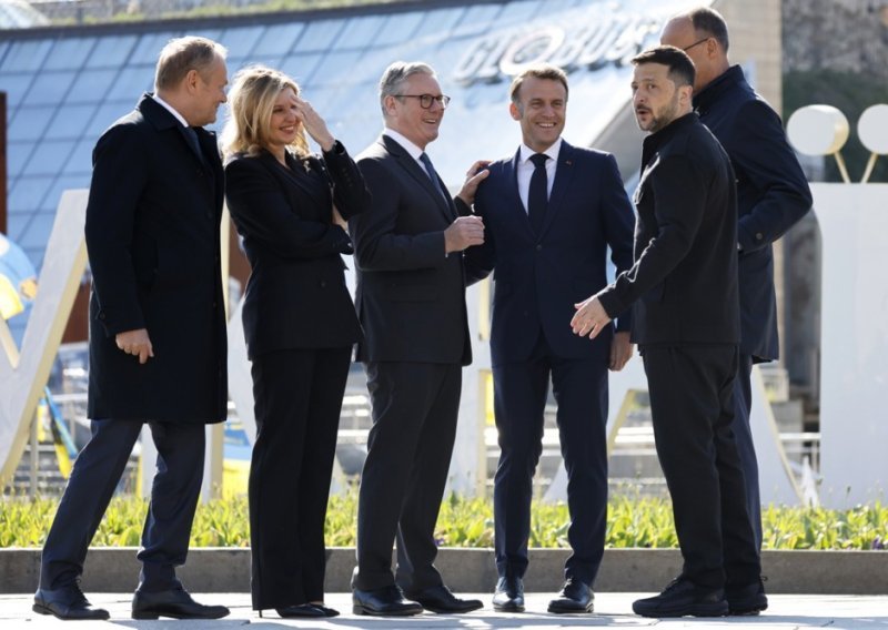 Macron, Starmer, Merz, Tusk u Kijevu: Tražimo 30-dnevno primirje u Ukrajini
