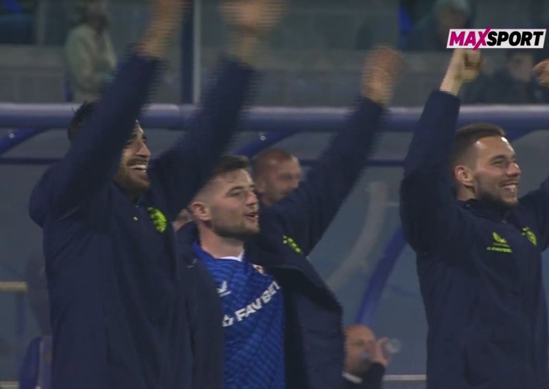Pogledajte kako su Dinamove zvijezde proslavile prvi gol u sezoni omiljenog suigrača