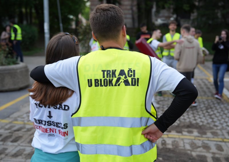 Srbijanski studenti trče posljednju dionicu: U Bruxellesu im se večeras sprema veliki doček