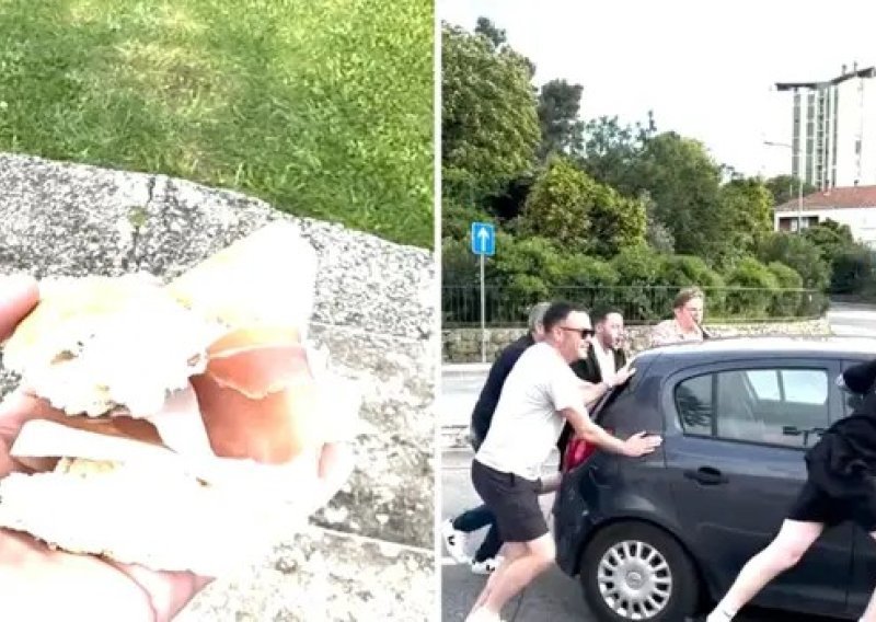 Engleski influencer stigao na utakmicu hrvatske četvrte lige; radio sendvič i gurao auto