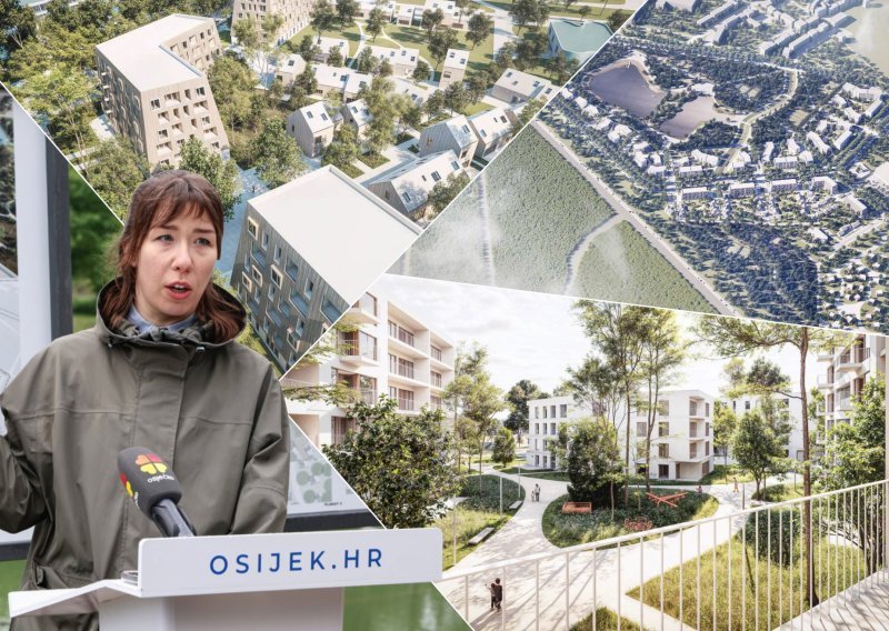 Osmislili su novi supermoderni kvart u Osijeku: Sve se vrti oko vode, a ima mjesta za 5000 stanovnika