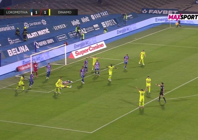 Petković i svi dinamovci su skočili; pogledajte zbog čega je Dinamo tražio penal
