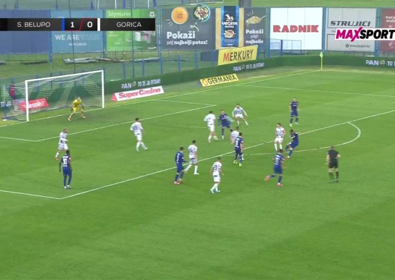 Slaven u samo tri minute razbio Goricu; pogledajte autogol i golčinu Nestorovskog