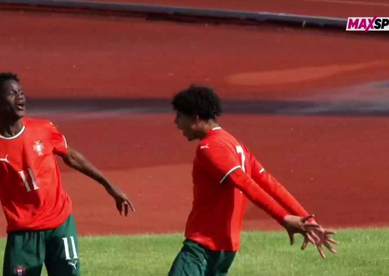 Pogledajte čiji su skauti u Čakovcu gledali Ronaldovog sina kako sam pobjeđuje Hrvatsku