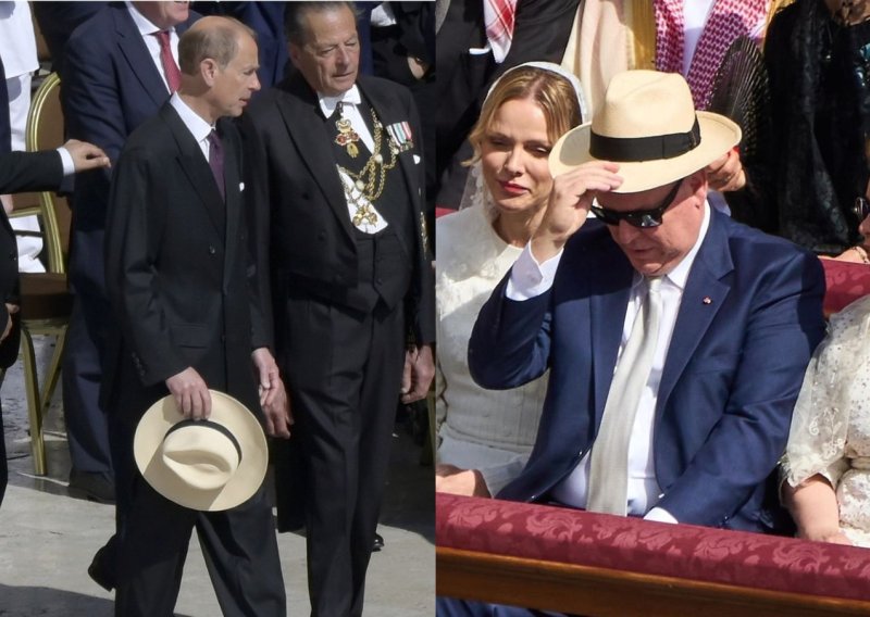 Neočekivani problem na Papinoj inauguraciji: Prinčevi sa šeširima, šeik ispod kišobrana...