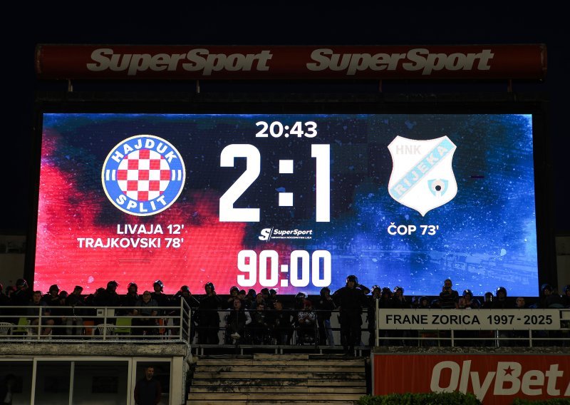 Evo što je Đalović rekao nakon poraza od Hajduka